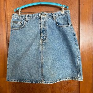 Vintage Calvin Klein Denim Skirt